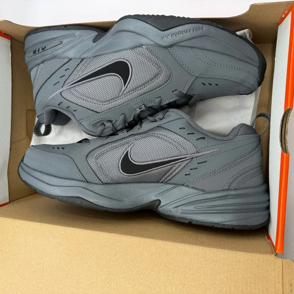 Nike Air Monarch IV Shoes Men Size 11 Dark Grey Black Training 415445-020